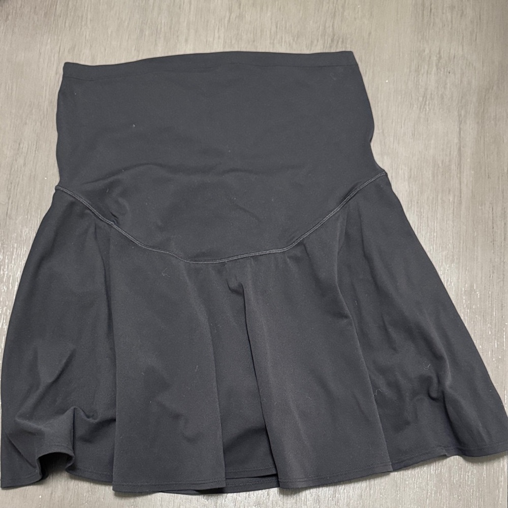 CRZ YOGA Black Maternity Skirt